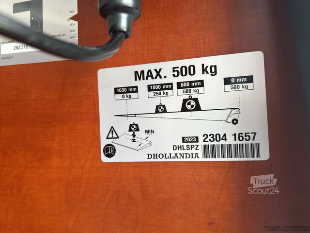 κλειστό βαν Mercedes-Benz Sprinter 319 1.9 CDI / L3 H2 / Loadlift 500 kg ...