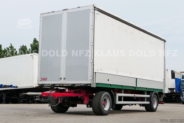Otevřený přívěs s plachtou  Galliker ST 2A Durchladesystem Bordwände LBW