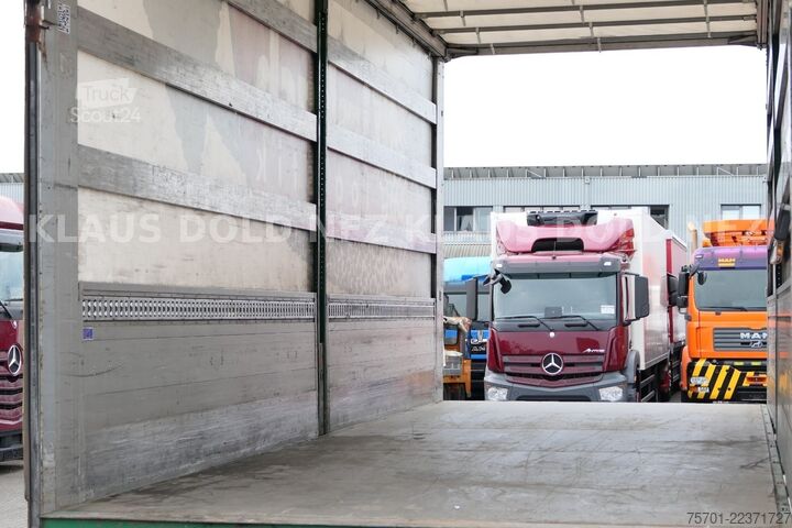 Otevřený přívěs s plachtou  Galliker ST 2A Durchladesystem Bordwände LBW