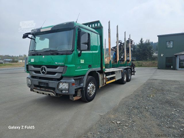 Logging truck MERCEDES-BENZ 2651 6X4  BB .Retarder. ATM. Epsilon 105