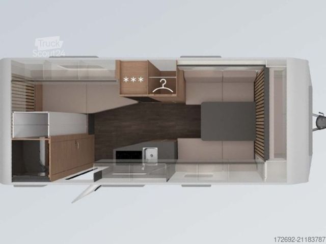 Lakókocsi KNAUS Yaseo 500 DK