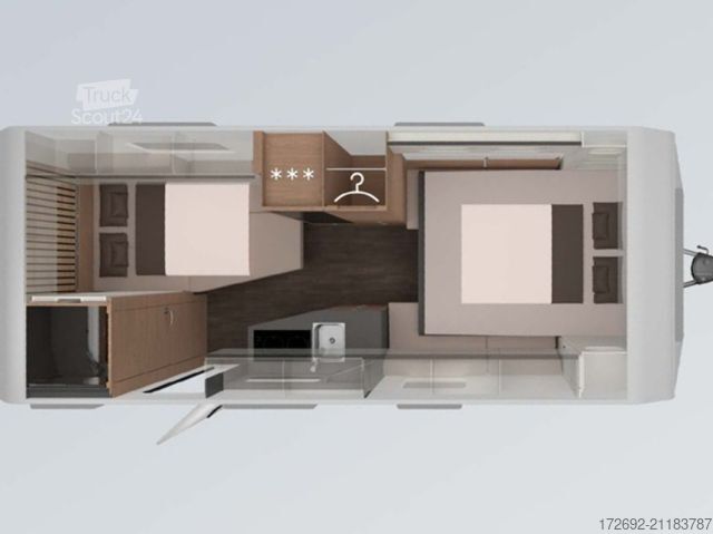 Lakókocsi KNAUS Yaseo 500 DK