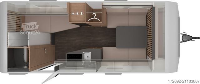 Lakókocsi KNAUS Yaseo 500 DK