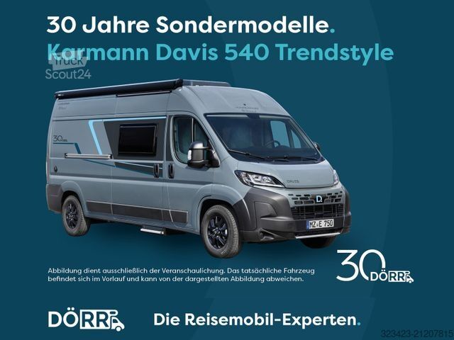 Obytný vůz KARMANN Davis Trendstyle DA 540 TSC Dörr-Paket 30 Jahre