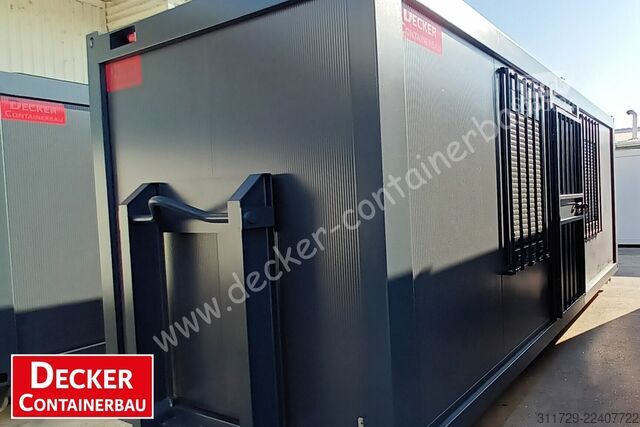 Stambeni kontejner Decker Containerbau Bürocontainer 20ft, auf ABR, sofort