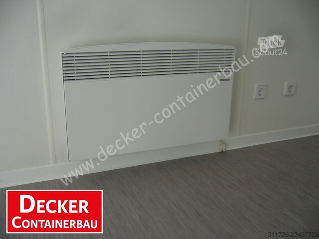 Stambeni kontejner Decker Containerbau Bürocontainer 20ft, auf ABR, sofort