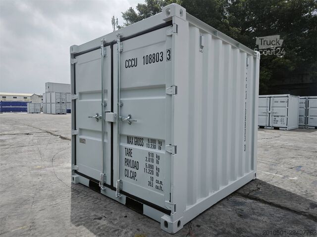 Seecontainer 6/8/10 Fuß Seecontainer / Lagercontainer Anthrazit oder Lichtgrau / one Way