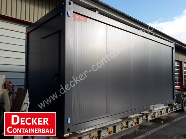 Bostadscontainer Decker Containerbau Bürocontainer 20ft, Staplertaschen