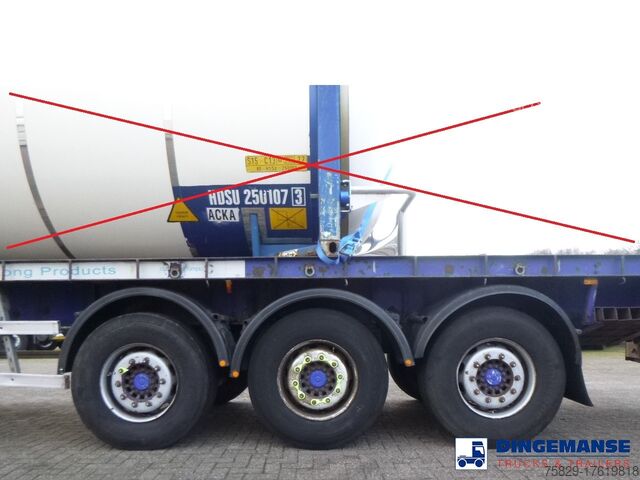 Причіп-платформа Tirsan 3 axle Platform trailer