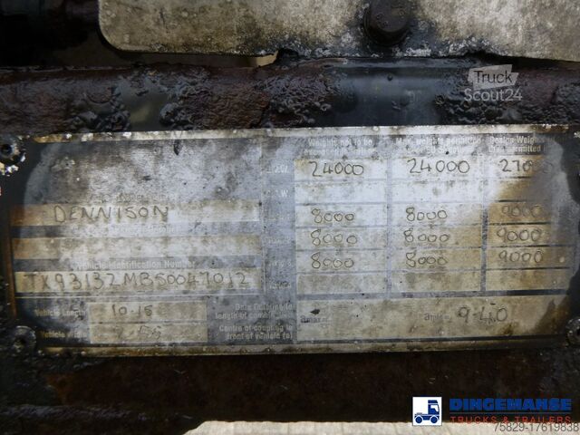 Nádrž Metalovouga Bitumen tank inox 32 m3 / 1 comp + pump