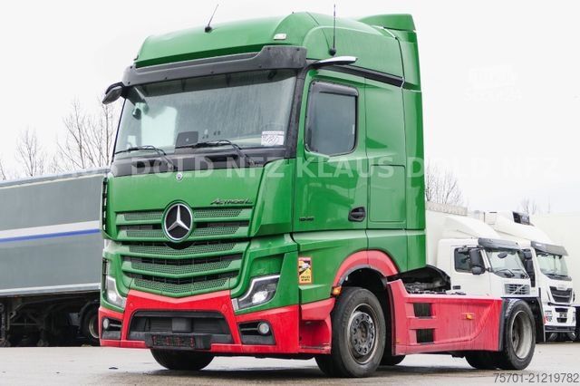 Objemový tahač MERCEDES-BENZ 1848 Actros 5 L Retarder 2-Tanks Brandschaden