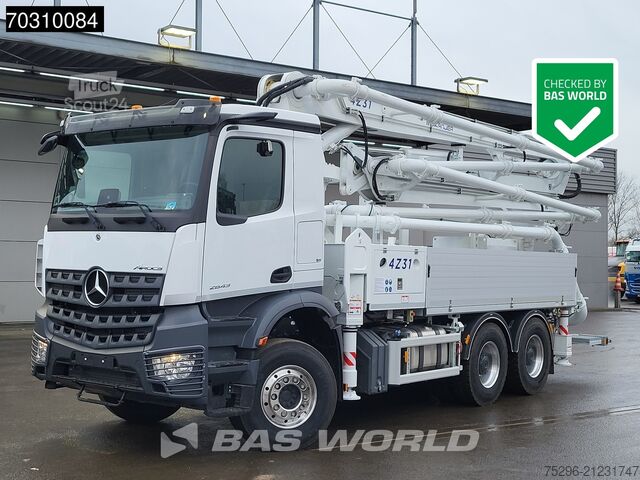 Concrete pump Mercedes Arocs 2843 Arocs 6X4 NEW! 31mtr 4x extendable B...