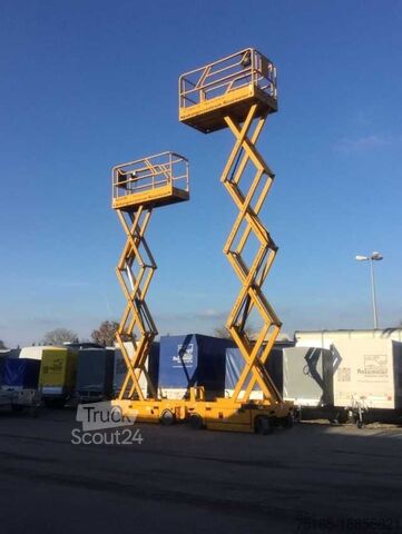 Rimorchio Scherenbühne Compact 8 Sonderanhänger Mietgerät