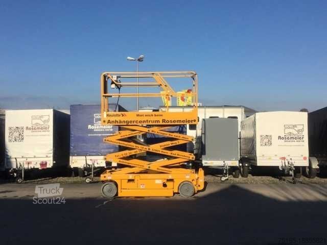 Rimorchio Scherenbühne Compact 8 Sonderanhänger Mietgerät