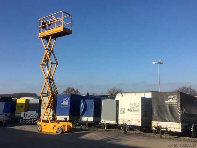 Rimorchio Scherenbühne Compact 8 Sonderanhänger Mietgerät