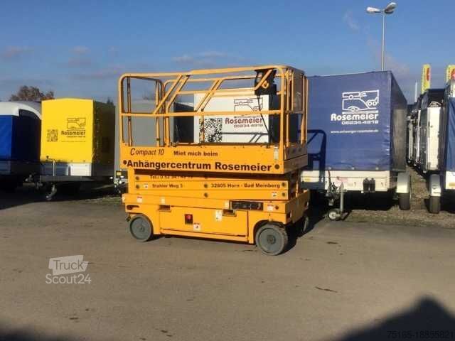 Rimorchio Scherenbühne Compact 8 Sonderanhänger Mietgerät