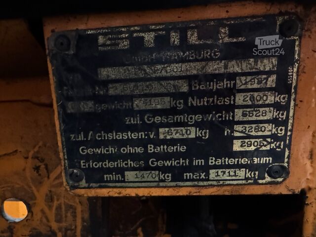 Gaffeltruck Still EFG 2 / 6012 [ID: 186]