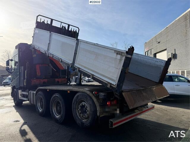 Nosturiauto Volvo FH16 8x4 Tridem Crane Truck with 2014 26 t/m Palfi