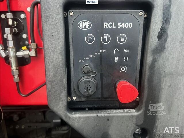 Kranbil Volvo FH crane truck 8x2 w/ 95 t/m crane, jib and winch,