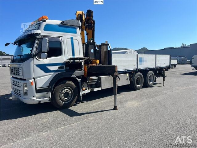 Автомобил с кран Volvo FM480 crane truck w/,370.11/8S Effer crane WATCH V