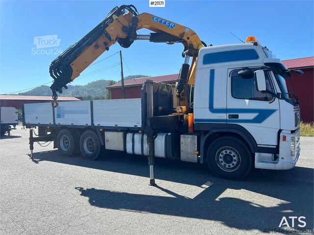 Автомобил с кран Volvo FM480 crane truck w/,370.11/8S Effer crane WATCH V
