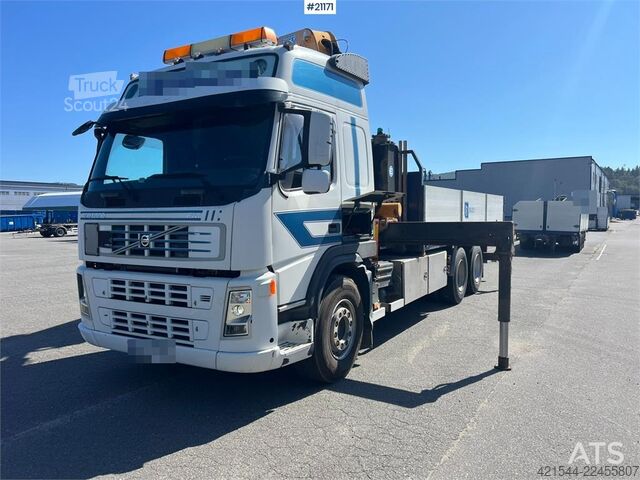 Автомобил с кран Volvo FM480 crane truck w/,370.11/8S Effer crane WATCH V