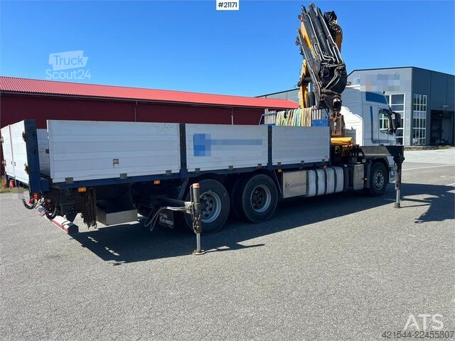 Jeřábové vozidlo Volvo FM480 crane truck w/,370.11/8S Effer crane WATCH V
