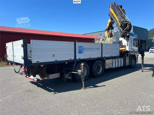Jeřábové vozidlo Volvo FM480 crane truck w/,370.11/8S Effer crane WATCH V