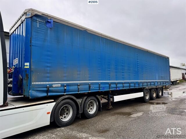 Przesuwne plandeki Krone Curtain-Side Trailer