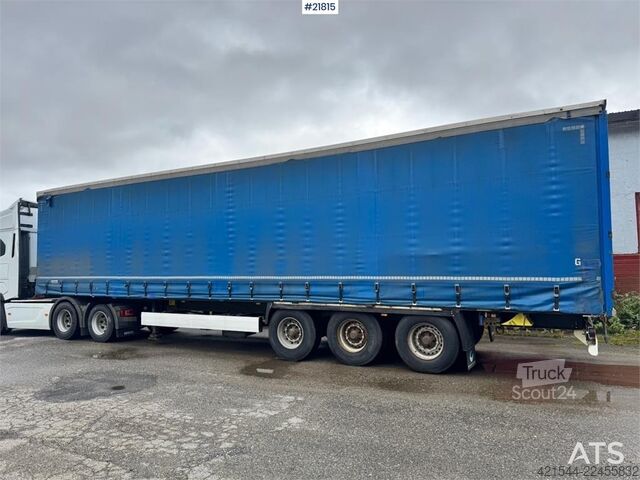Przesuwne plandeki Krone Curtain-Side Trailer