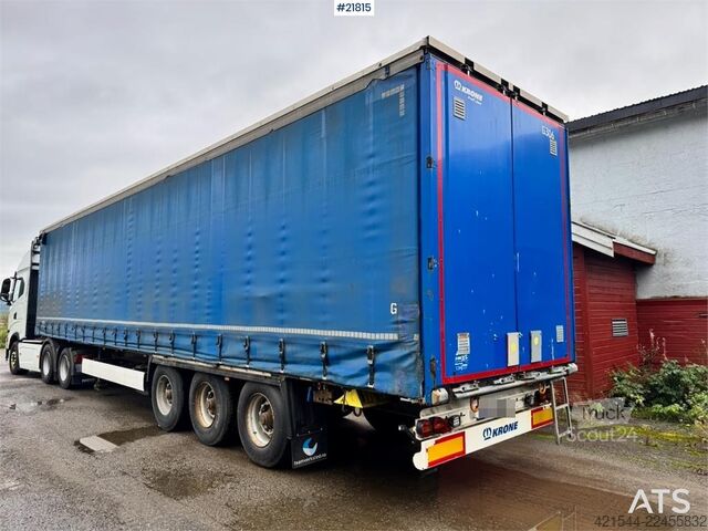 Przesuwne plandeki Krone Curtain-Side Trailer