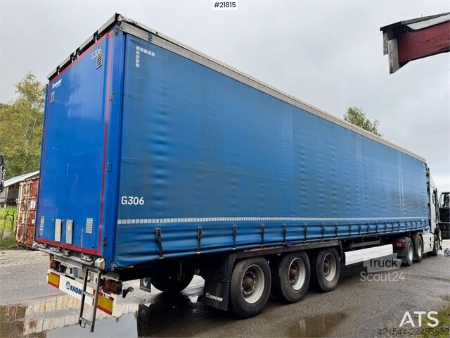 Przesuwne plandeki Krone Curtain-Side Trailer
