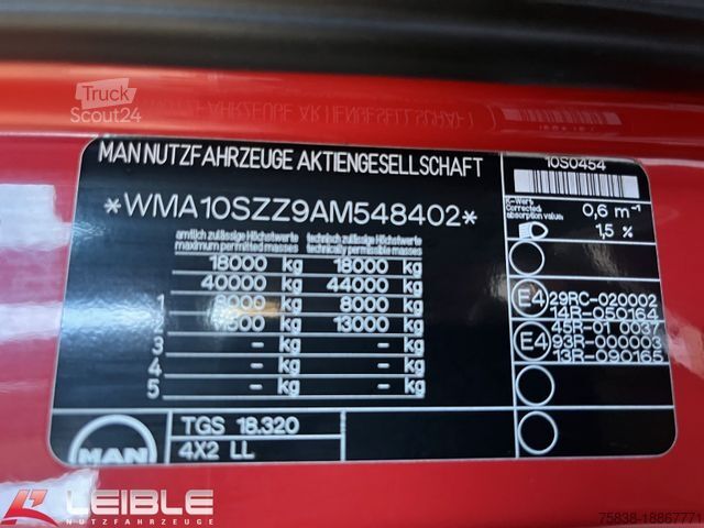 Хладилен камион MAN TGS 18.320*Koffer 7,34m*Bär-LBW*Frigoblock*2Tank