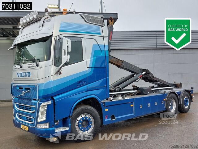 Система крюкових кронштейнів Volvo FH 500 FH 6X2 NL-Truck APK HIAB XR26S59 contain...