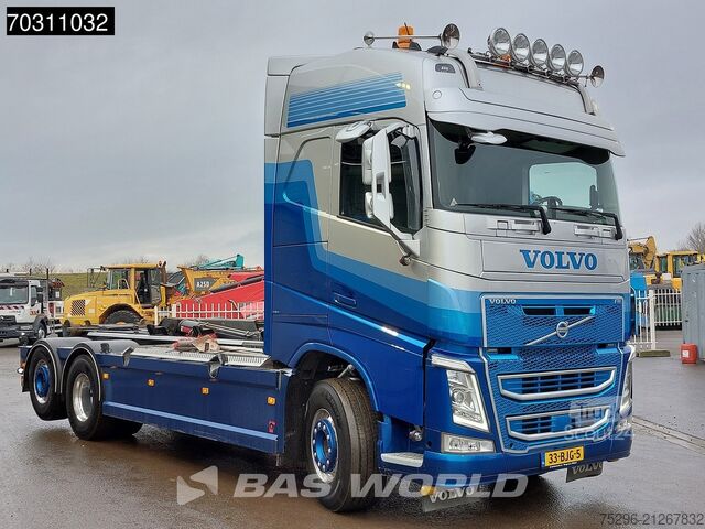 Система крюкових кронштейнів Volvo FH 500 FH 6X2 NL-Truck APK HIAB XR26S59 contain...