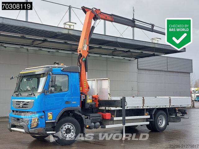 Plateau de chargement Volvo FMX 330 4X2 Palfinger 16T/M Crane Remote Euro 5