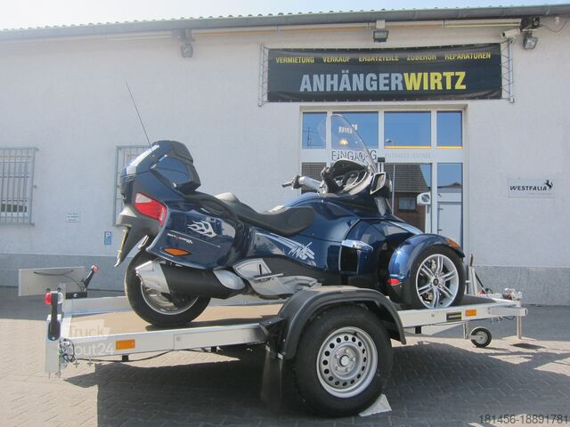 Ρυμουλκούμενο αυτοκίνητο Neptun GN155 Multi Motorrad Auto Transporter Ne