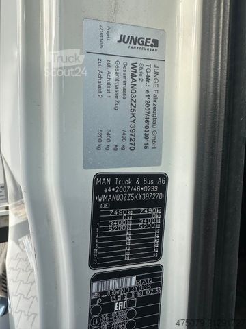 Fourgon tôlé MAN TGL 8.160 / Seitentür / LBW