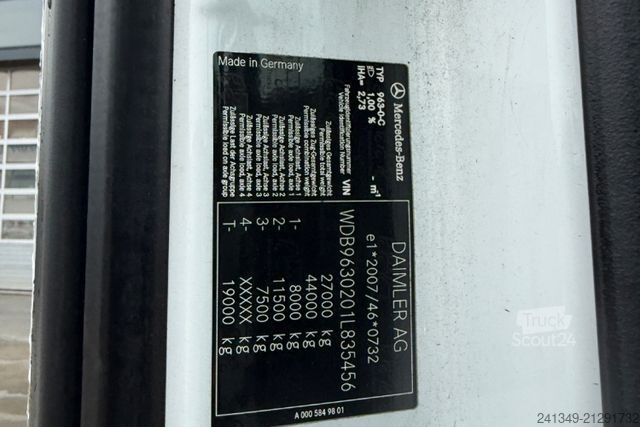 Camion porte-caisses amovibles MERCEDES-BENZ Actros 2543 6x2