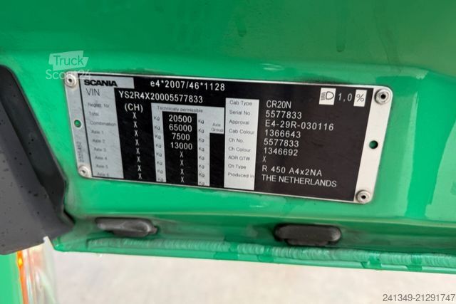Trattore stradale standard SCANIA R450 4x2