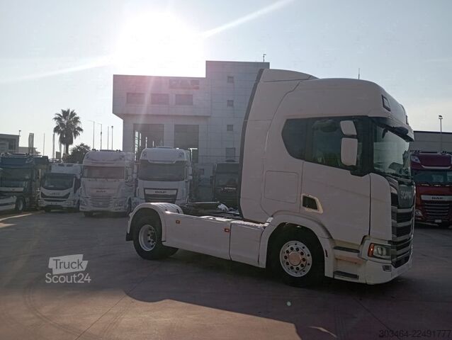 Standart çekici ünitesi SCANIA R 500 4x2UNICO PROPRIETARIO con Garanzia