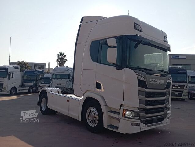 Standart çekici ünitesi SCANIA R 500 4x2UNICO PROPRIETARIO con Garanzia