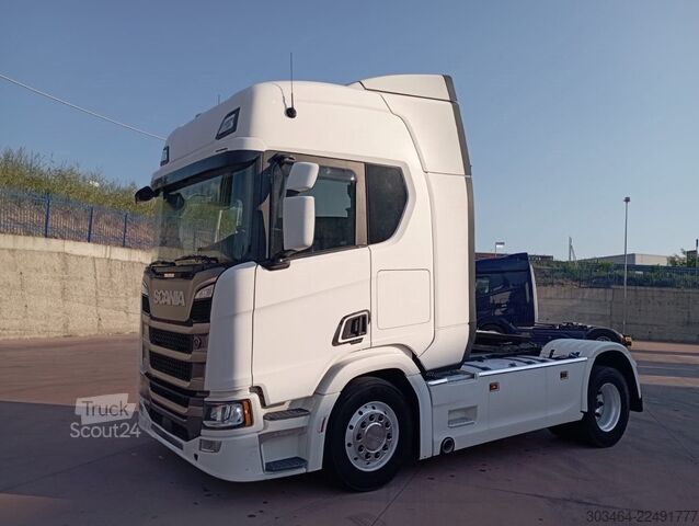 Standart çekici ünitesi SCANIA R 500 4x2UNICO PROPRIETARIO con Garanzia