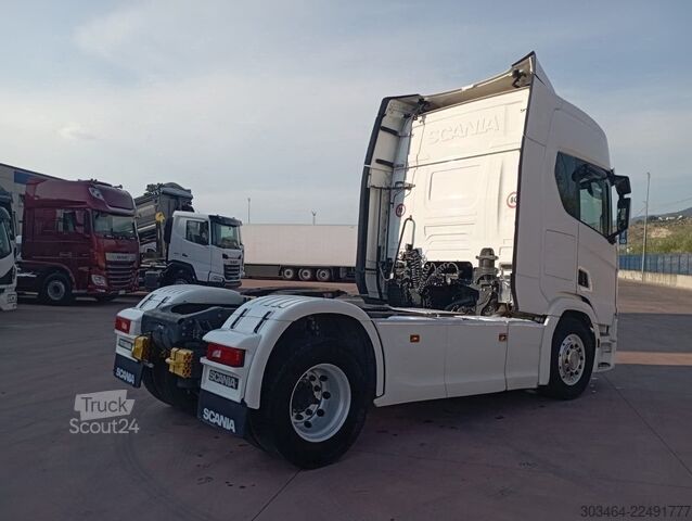 Standart çekici ünitesi SCANIA R 500 4x2UNICO PROPRIETARIO con Garanzia