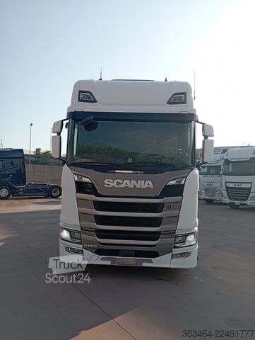 Standart çekici ünitesi SCANIA R 500 4x2UNICO PROPRIETARIO con Garanzia