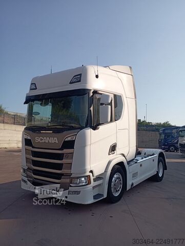 Standart çekici ünitesi SCANIA R 500 4x2UNICO PROPRIETARIO con Garanzia