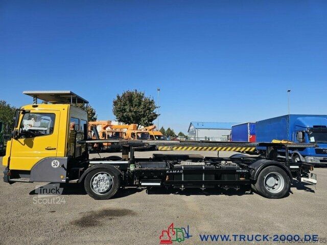 Φορτηγό εναλλασσόμενου αμαξώματος Mercedes-Benz Kamag Wiesel WBH25 Umsetzer + Sattelplatte