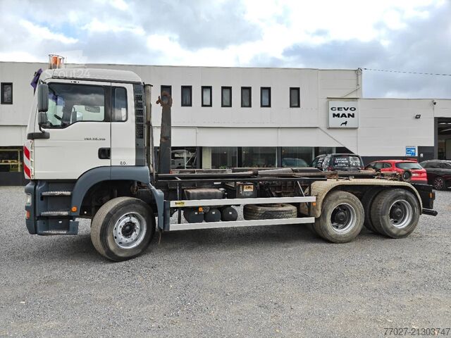Sistema de braço de gancho MAN TGA 26.310 6x4 Container AJK