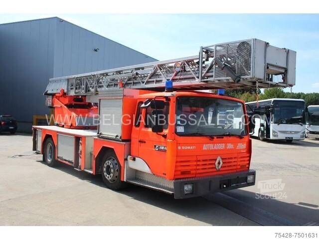 Renault Brandweerwagen METZ /Feuerwehr / Firetruck / Bombe