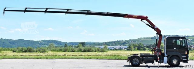 Macara montată pe camion MAN TGS 18.400 Sattelzugmaschine + KRAN /FUNK